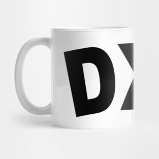 DXB Black Bold Mug